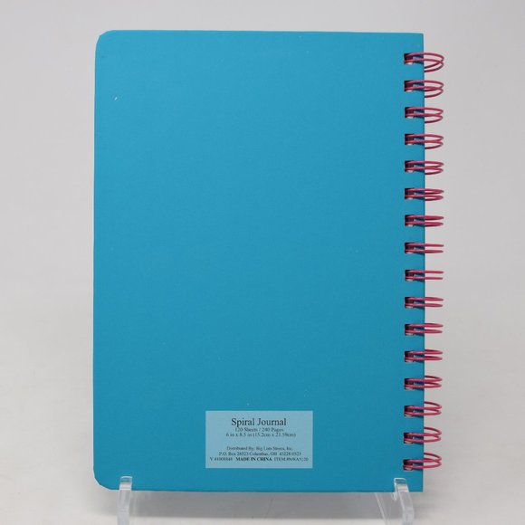 Dream Big Spiral Journal Hardcover Lined Pages Diary Back to School Notes Doodle - Picture 3 of 14